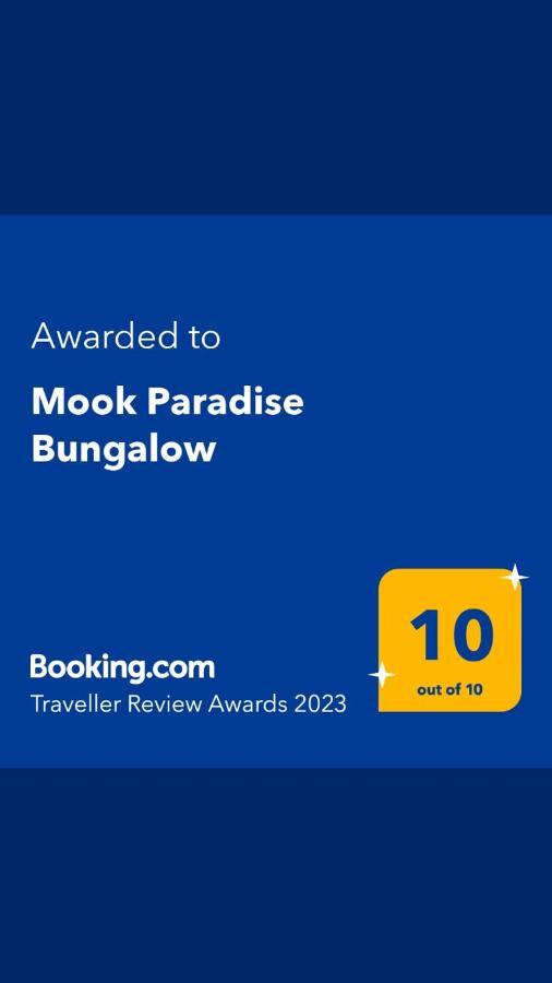 Mook Paradise Bungalow Muk-sziget Kültér fotó